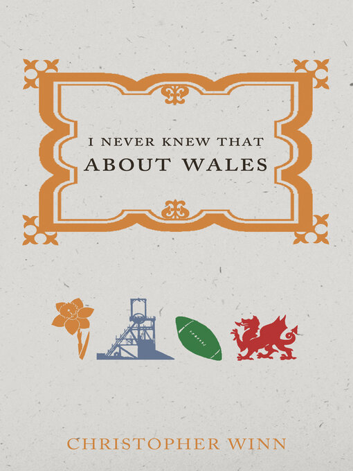 Title details for I Never Knew That About Wales by Christopher Winn - Wait list